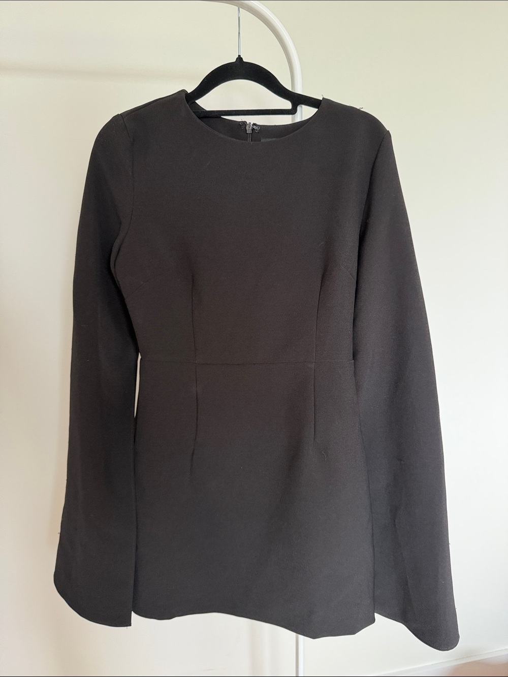 DO+BE Black Long-Sleeve Mini Dress